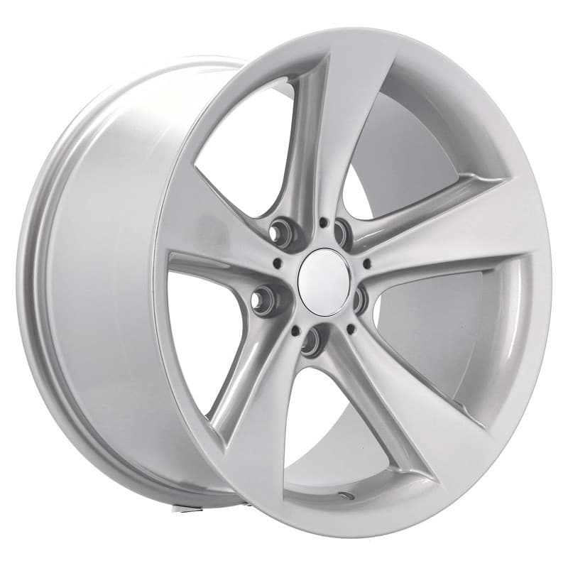 4 jantes 8.0 17 5x120 design bmw argent brillant