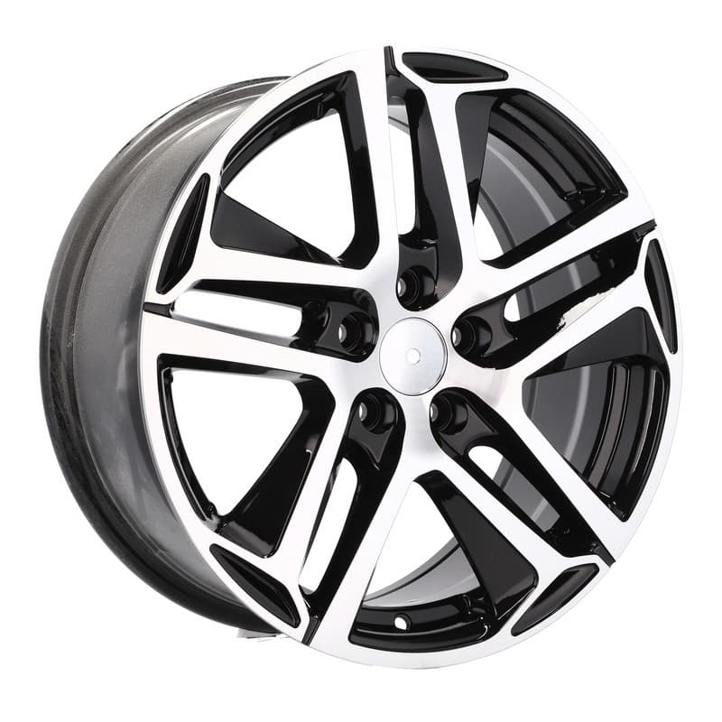 4 jantes 7.0 16 5x108 design peugeot noir brillant