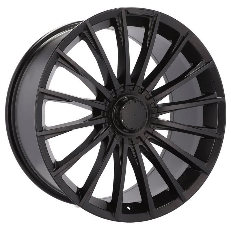 4 jantes 8.5 20 5x112 design mercedes noir brillant