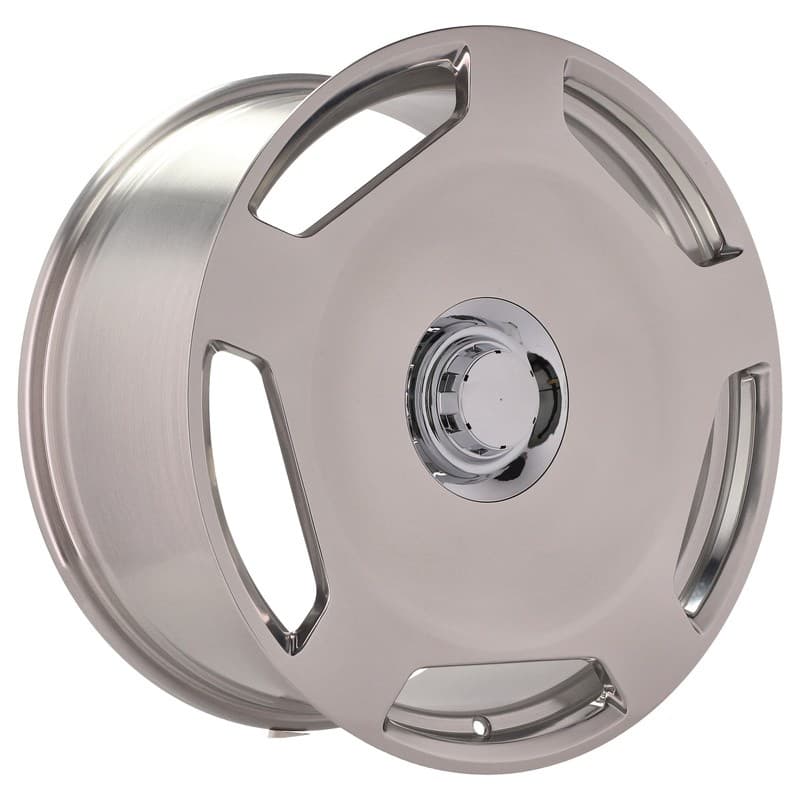 4 jantes 8.5 20 5x112 design mercedes fluotournage argent brillant