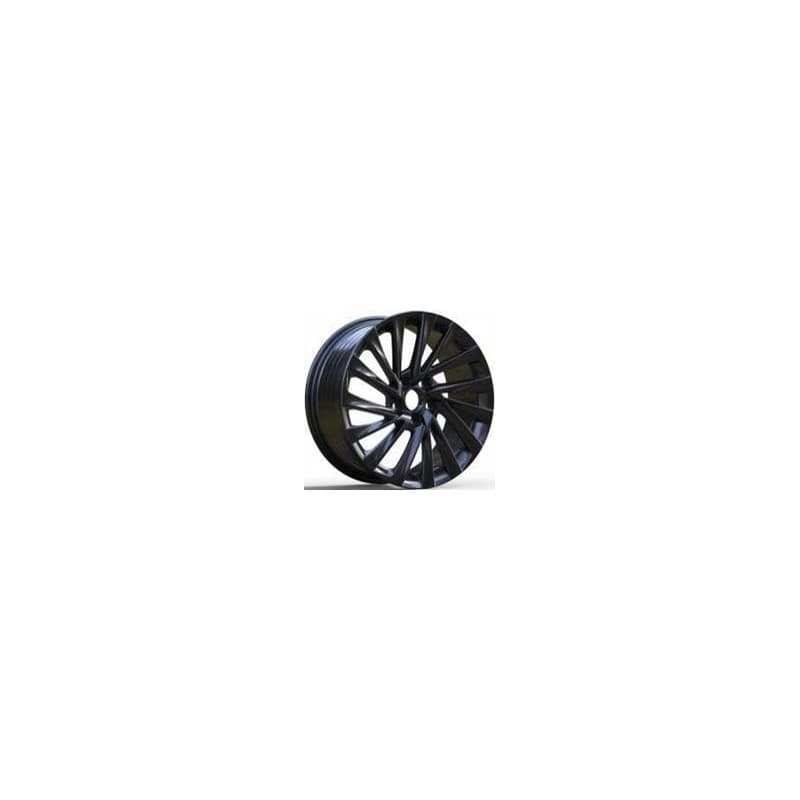 4 jantes 8.0 18 5x114.3 design toyota fluotournage noir brillant