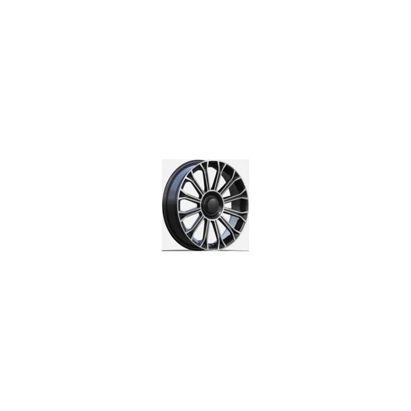 4 jantes 8.0 18 5x112 design mercedes fluotournage noir brillant