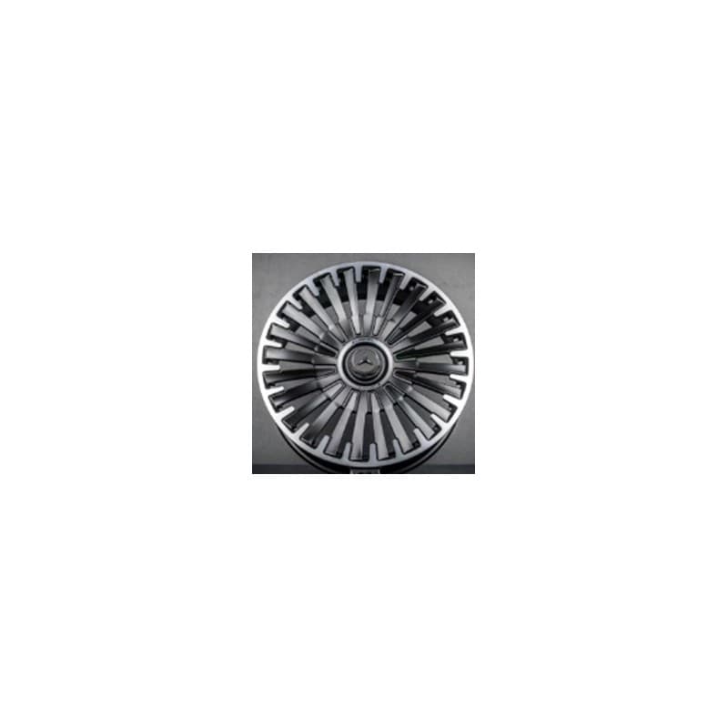 4 jantes 8.5 20 5x112 design mercedes fluotournage noir mat