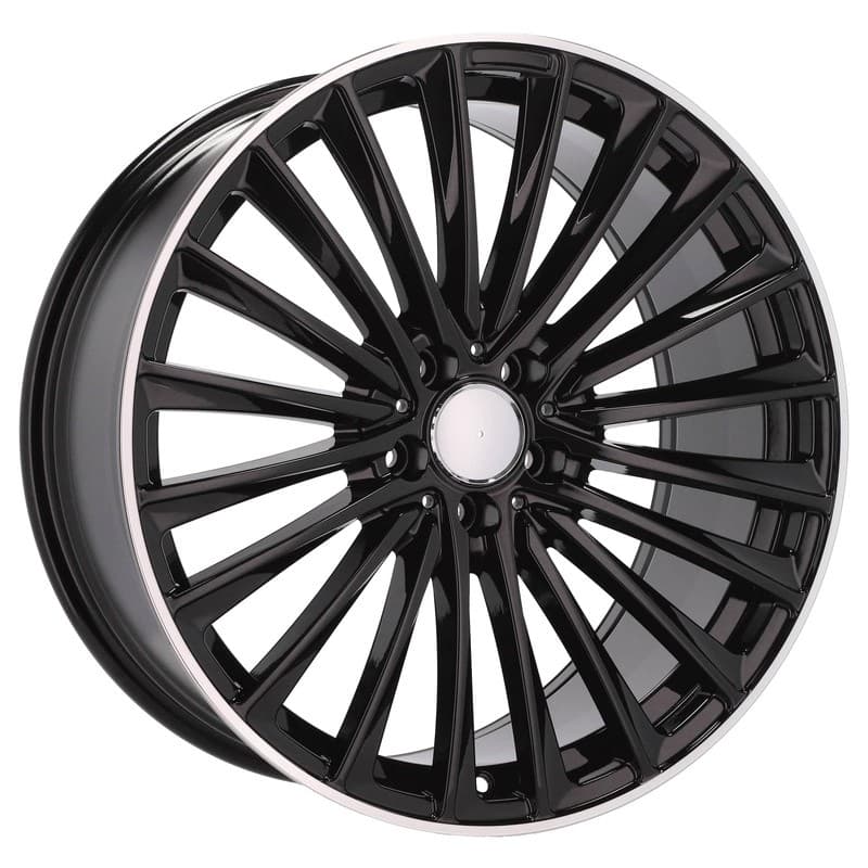 4 jantes 8.5 20 5x112 design mercedes noir brillant