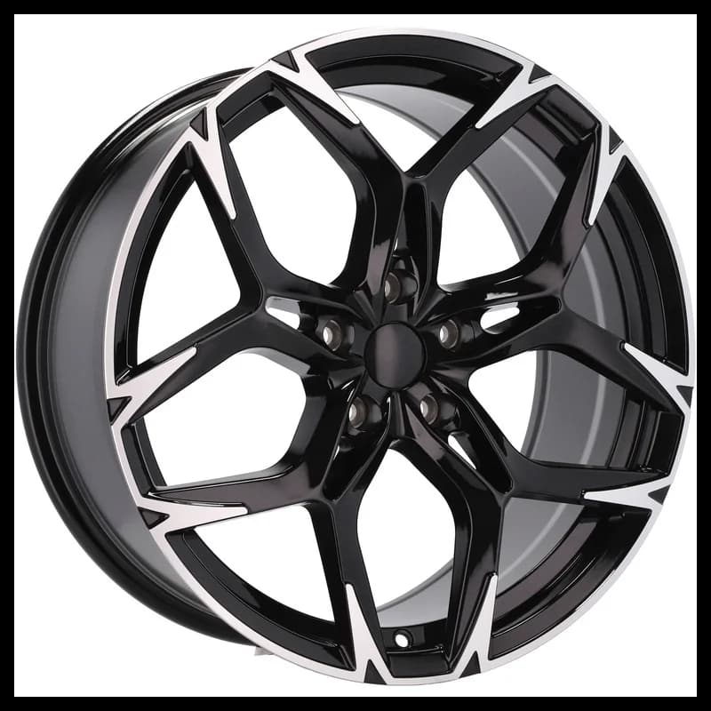 4 jantes 8.0 18 5x112 design cupra fluotournage noir mat