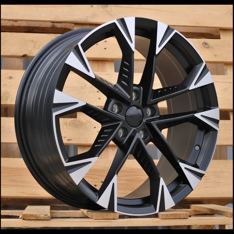 4 jantes 8.0 19 5x112 design cupra fluotournage noir mat