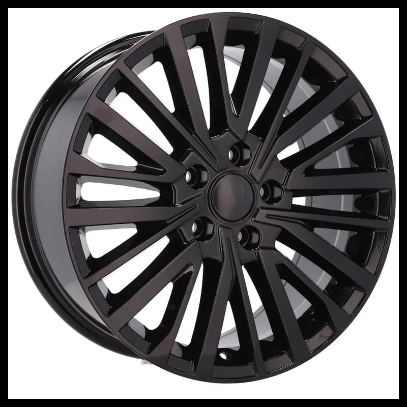 4 jantes 8.0 18 5x120 design volkswagen noir brillant