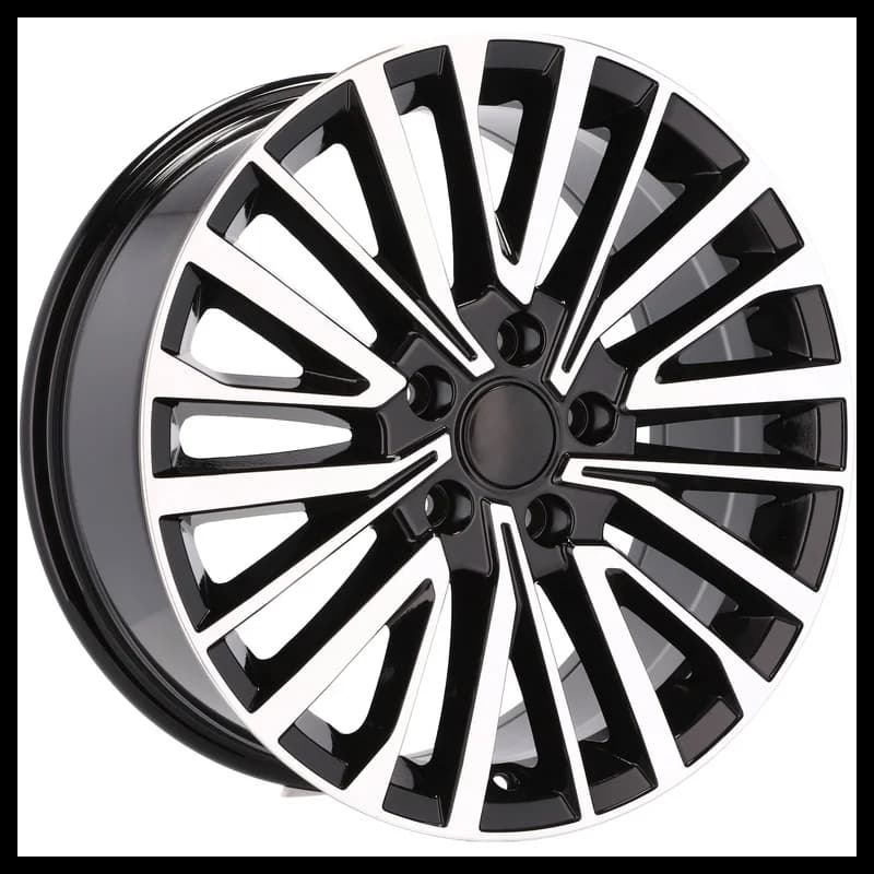 4 jantes 8.0 20 5x120 design volkswagen noir brillant