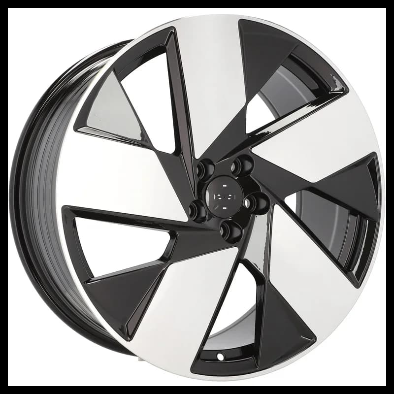 4 jantes 9.0 20 5x108 design volvo fluotournage noir brillant