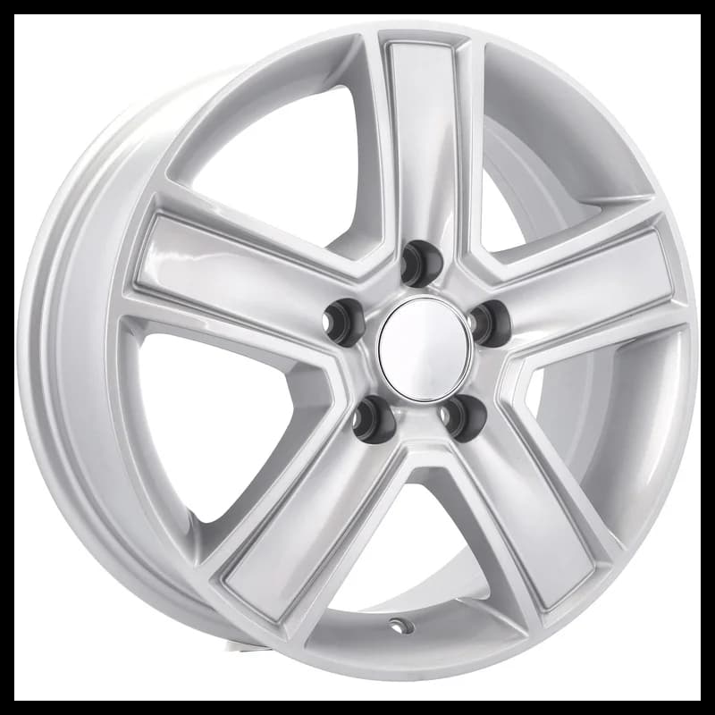 4 jantes 6.5 16 5x130 design mercedes argent brillant