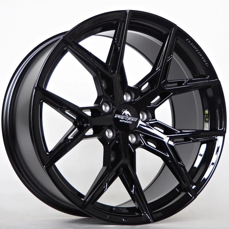2 jantes ratlankis forzza gravity 9,5x19 5x112 et40 66,56 black