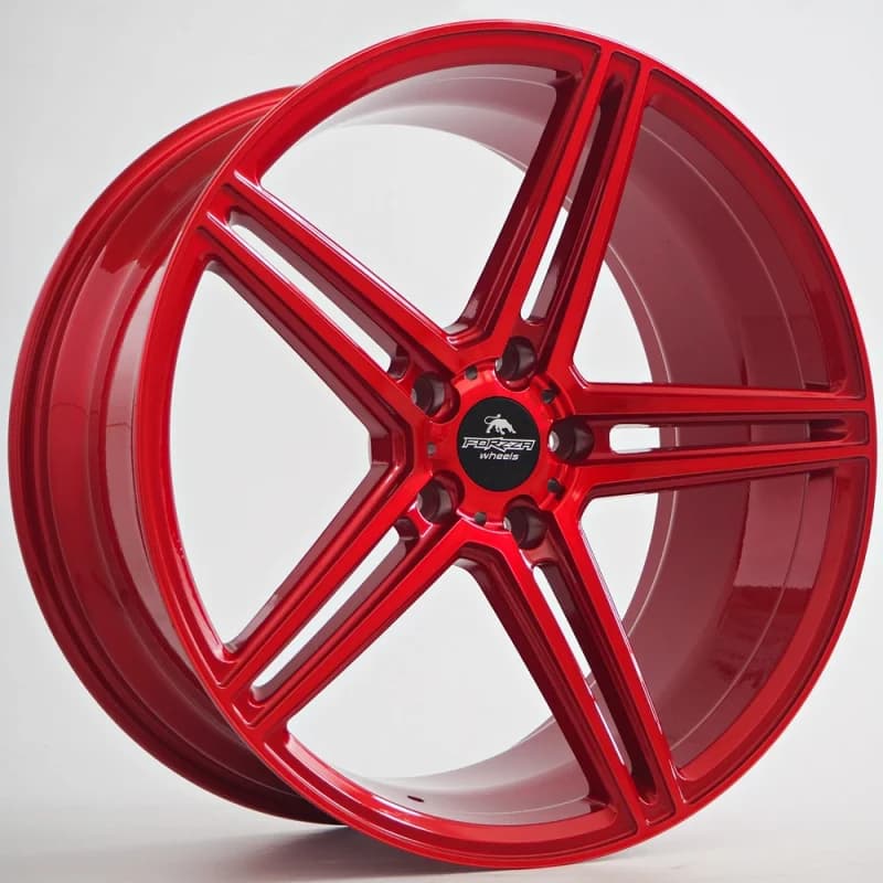2 jantes ratlankis forzza bosan 9x20 5x120 et30 72,6 candy red