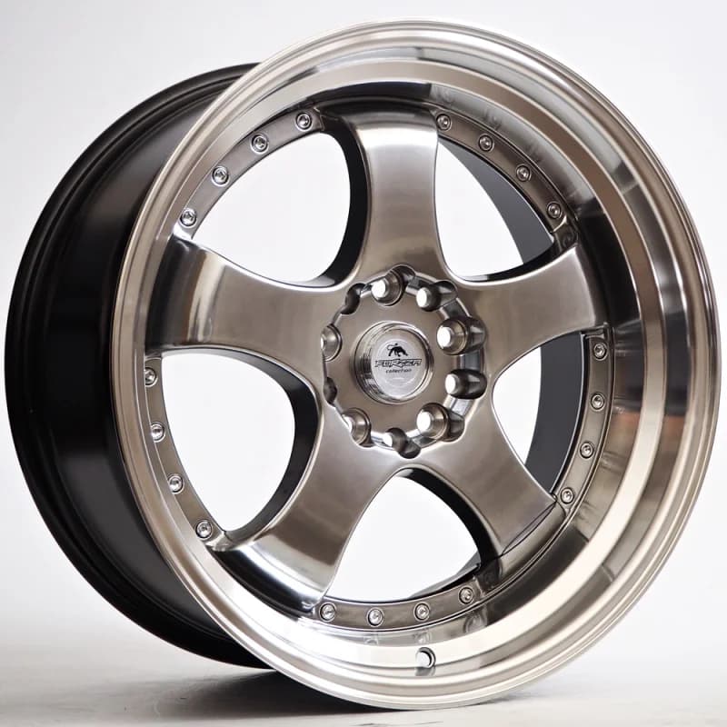 2 jantes ratlankis forzza flamber 8,5x18 5x112/100 et25 73,1 hb/lp