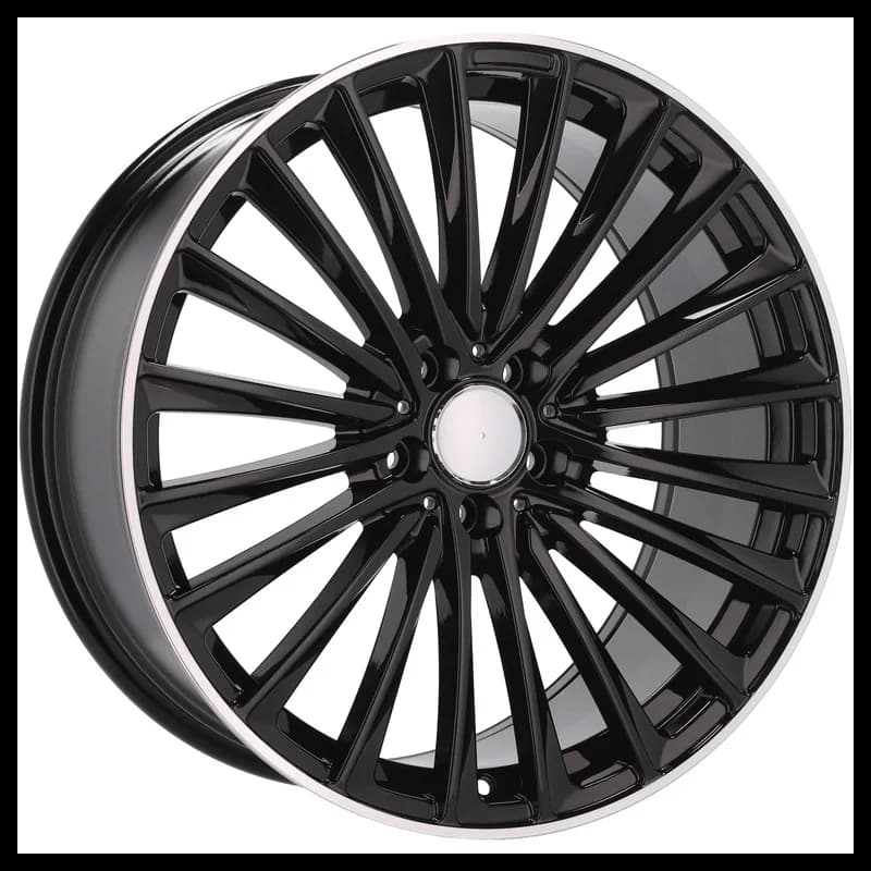 4 jantes 8.5 20 5x112 design mercedes noir brillant