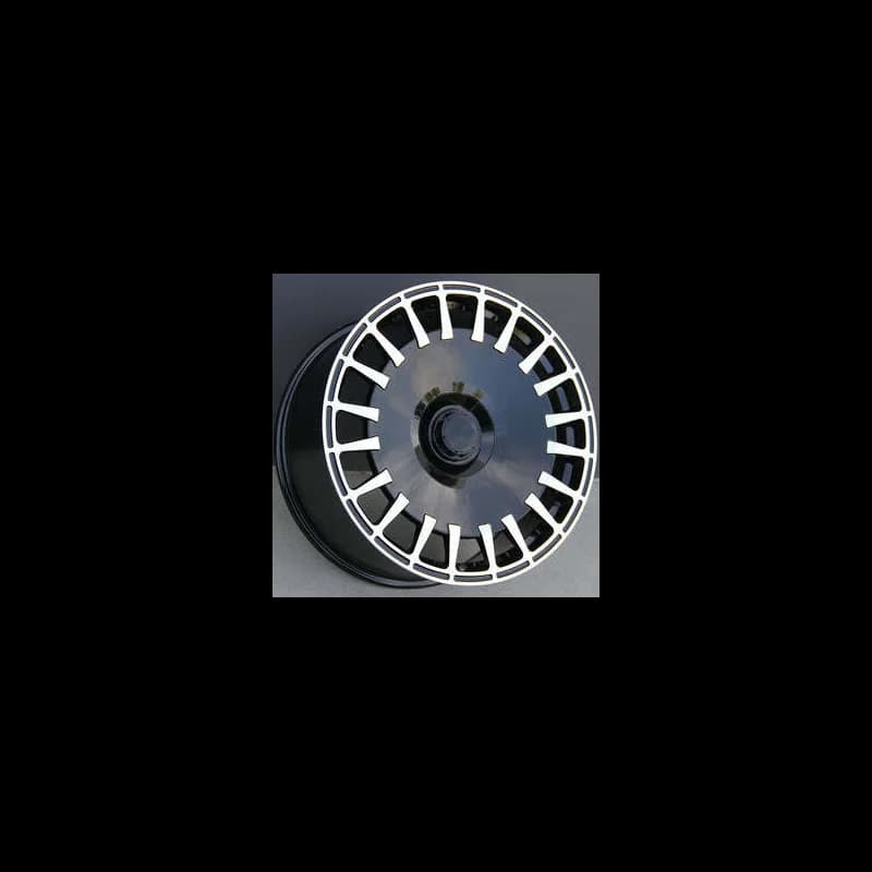 4 jantes 8.5 20 5x112 design mercedes noir brillant