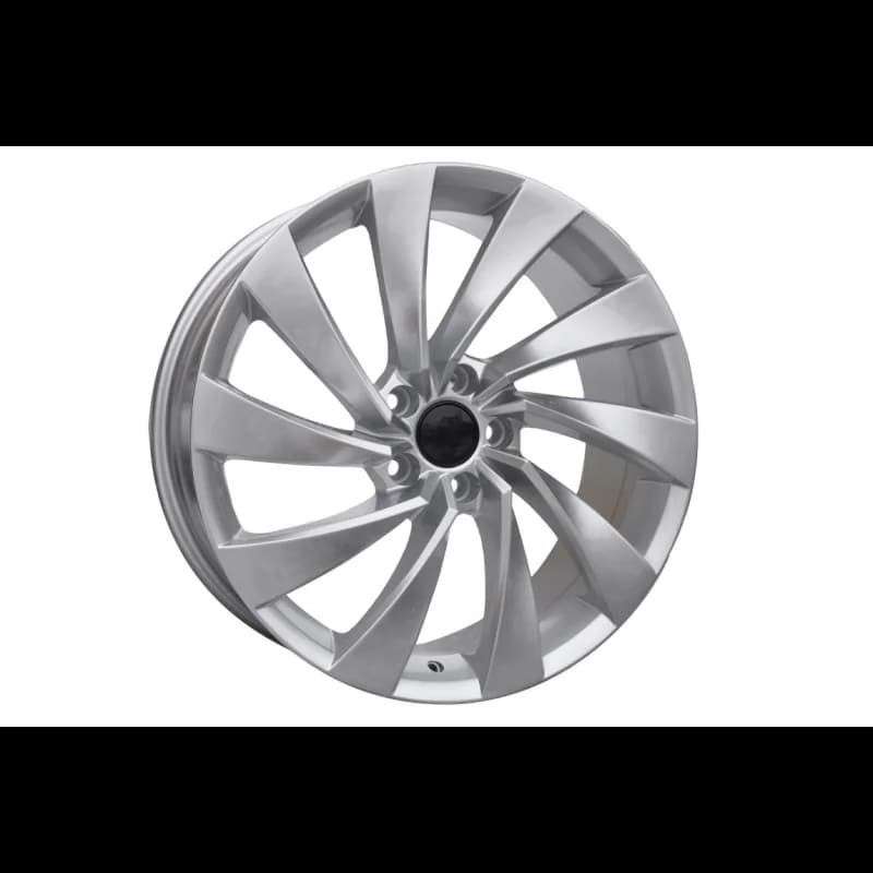 4 jantes 8.0 19 5x112 design volkswagen argent brillant