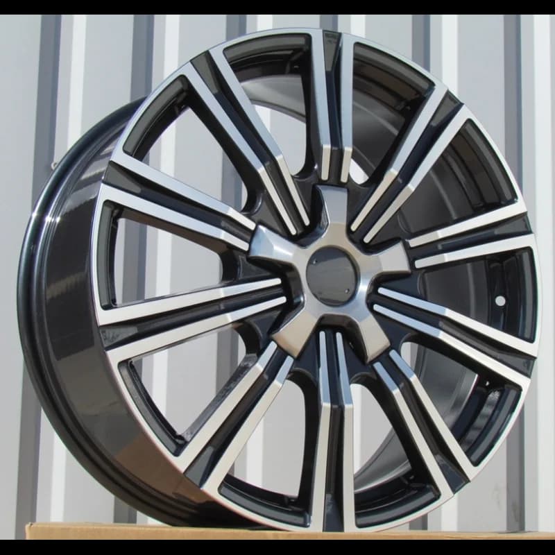 4 jantes 8.5 20 5x150 design toyota noir brillant