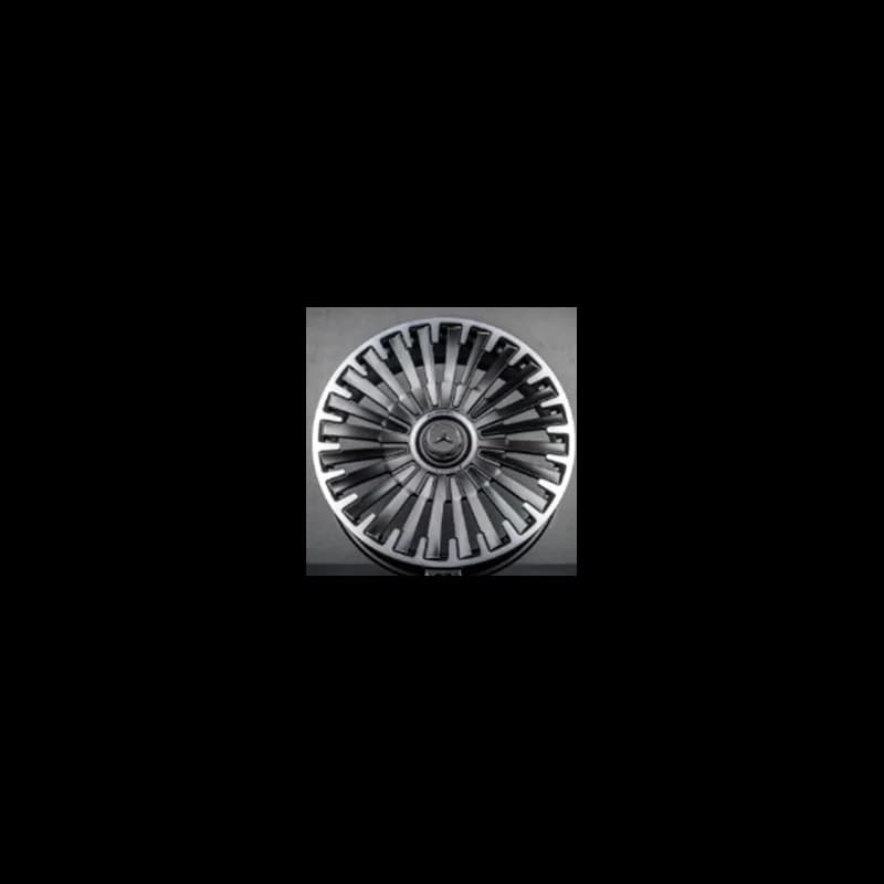 4 jantes 8.5 20 5x112 design mercedes fluotournage noir mat