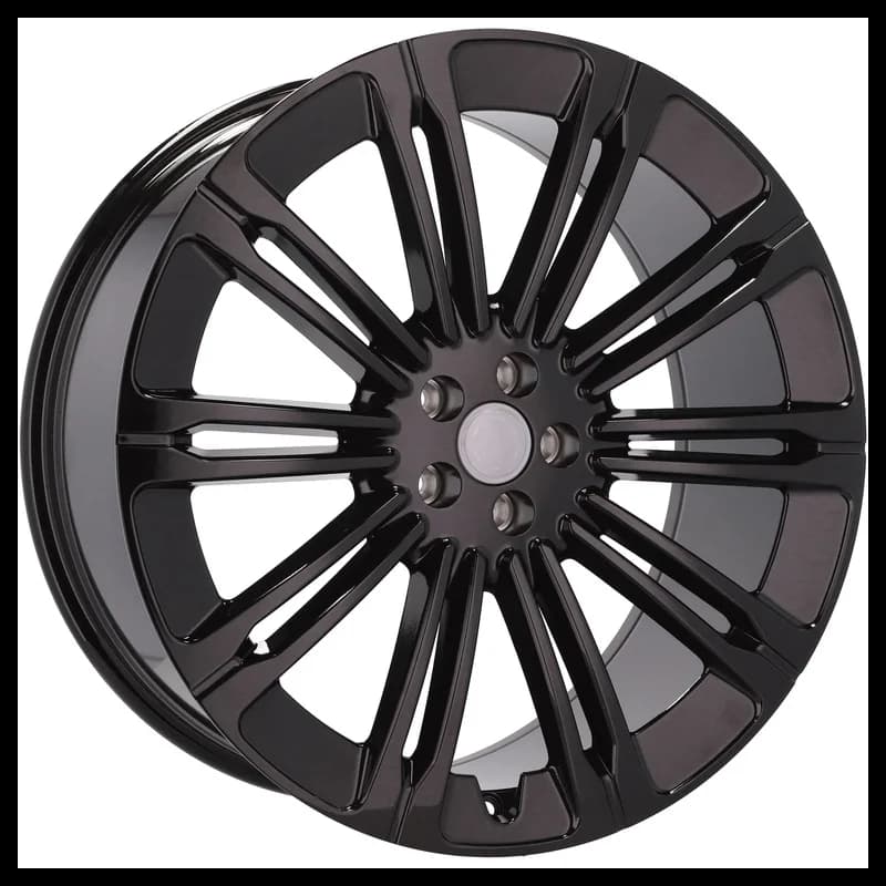 4 jantes 8.5 19 5x120 design land rover noir mat