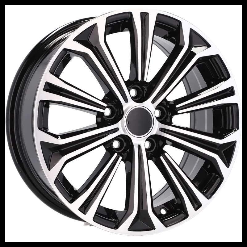 4 jantes 7.5 17 5x114.3 design toyota odlew niskociśnieniowy noir brillant