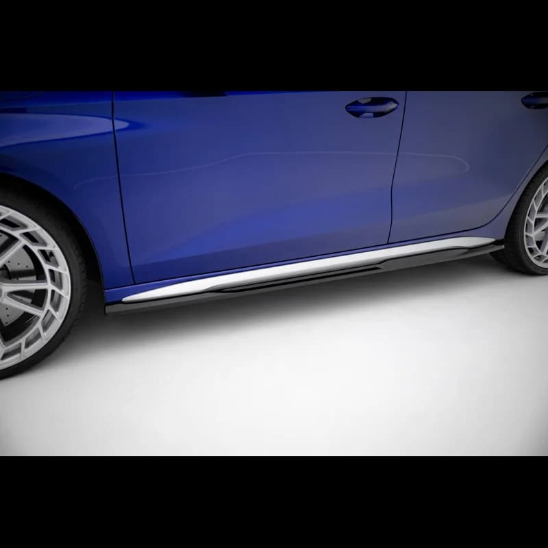 Side skirts diffusers v.2 audi a3 s-line sedan / s3 sedan 8y facelift
