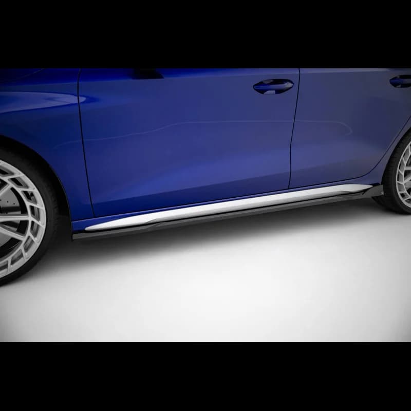 Side skirts diffusers v.3 audi a3 s-line sedan / s3 sedan 8y facelift