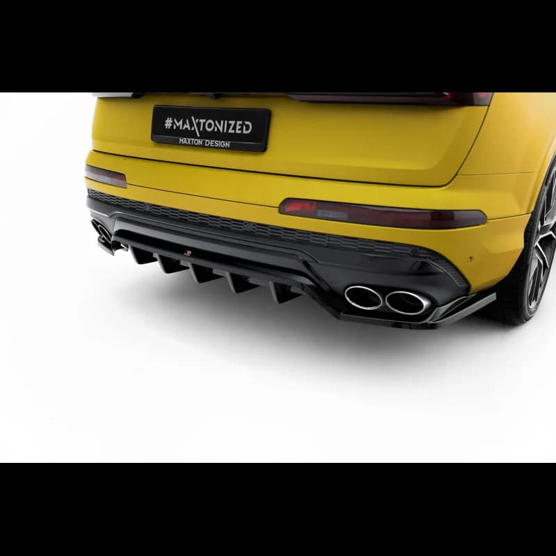 Rear splitter (with vertical bars) audi sq7 mk2 (4m) facelift