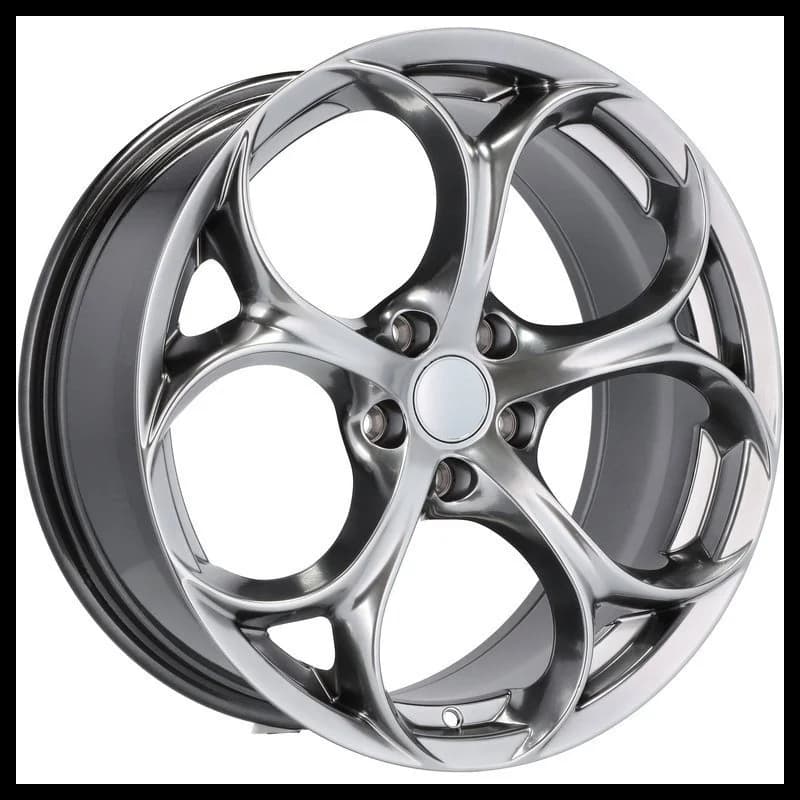 4 jantes 7.5 17 5x110 design alfa romeo fluotournage autres brillant