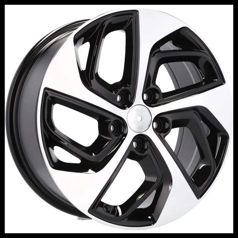 4 jantes 7.0 17 5x114.3 design hyundai odlew niskociśnieniowy noir brillant