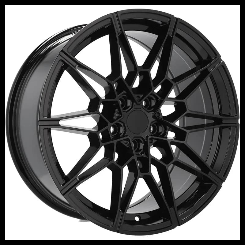 4 jantes 9.0 19 5x112 design bmw odlew niskociśnieniowy noir brillant