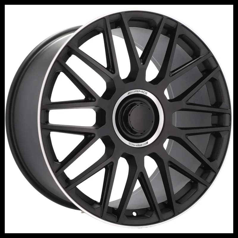 4 jantes 10.0 21 5x112 design mercedes odlew niskociśnieniowy noir mat