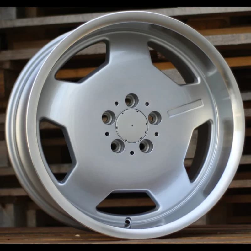 4 jantes 7.5 16 5x112 design mercedes odlew niskociśnieniowy argent brillant
