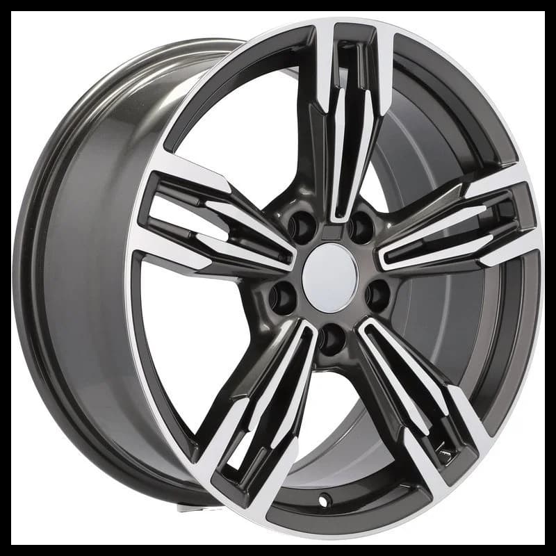 4 jantes 9.5 19 5x120 design bmw odlew niskociśnieniowy gris brillant
