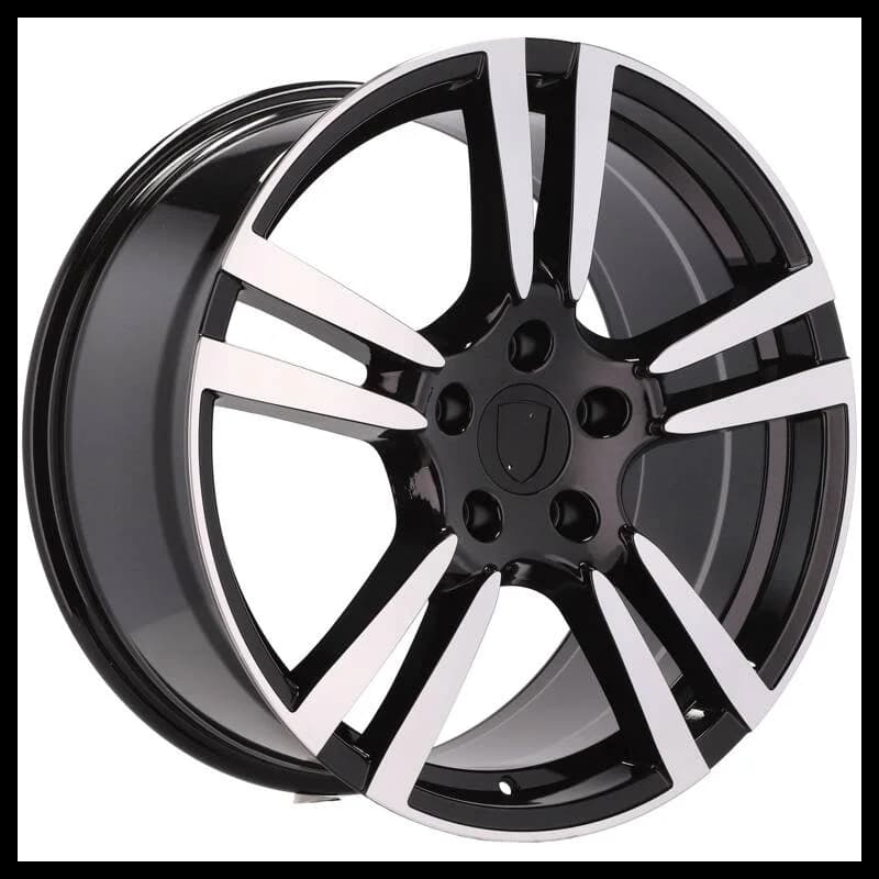 4 jantes 11.0 20 5x130 design porsche odlew niskociśnieniowy noir brillant