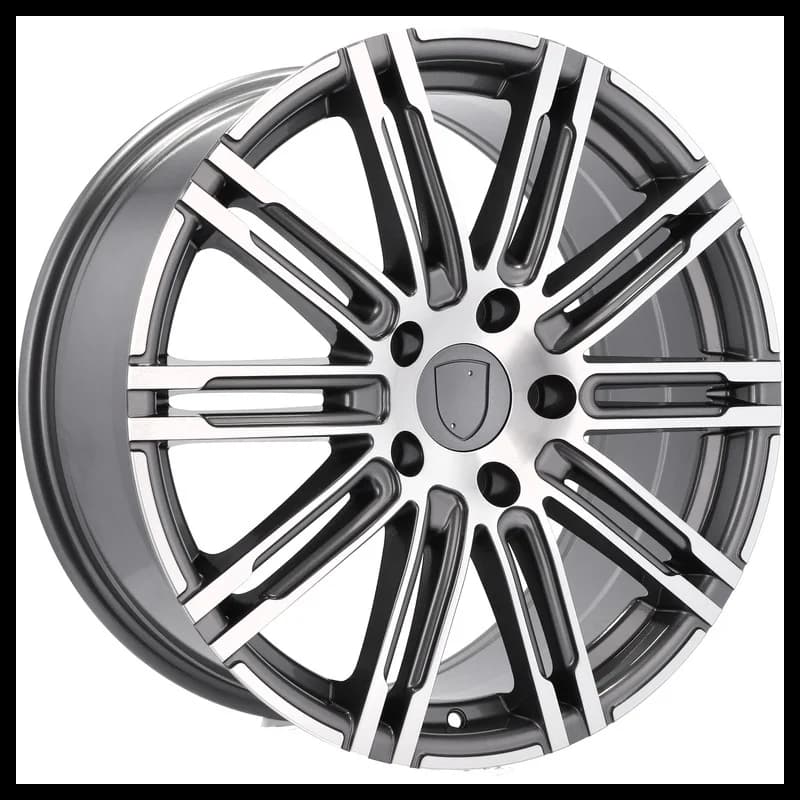 4 jantes 10.0 21 5x112 design porsche odlew niskociśnieniowy gris brillant