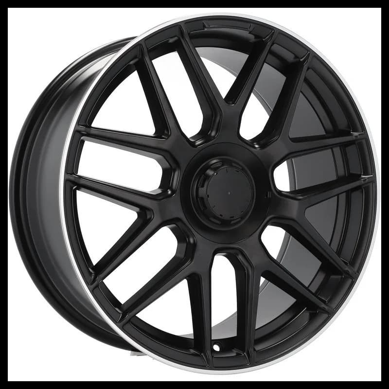 4 jantes 9.5 19 5x112 design mercedes odlew niskociśnieniowy noir mat