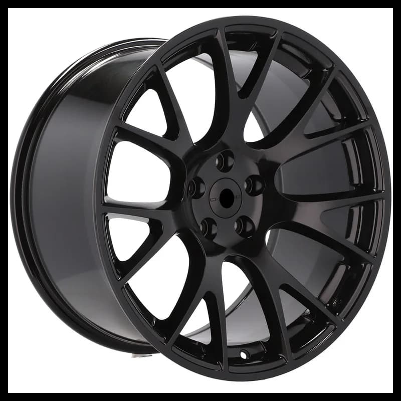 4 jantes 10.5 20 5x115 design dodge odlew niskociśnieniowy noir brillant
