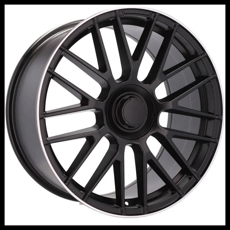 4 jantes 9.0 18 5x112 design mercedes odlew niskociśnieniowy noir mat