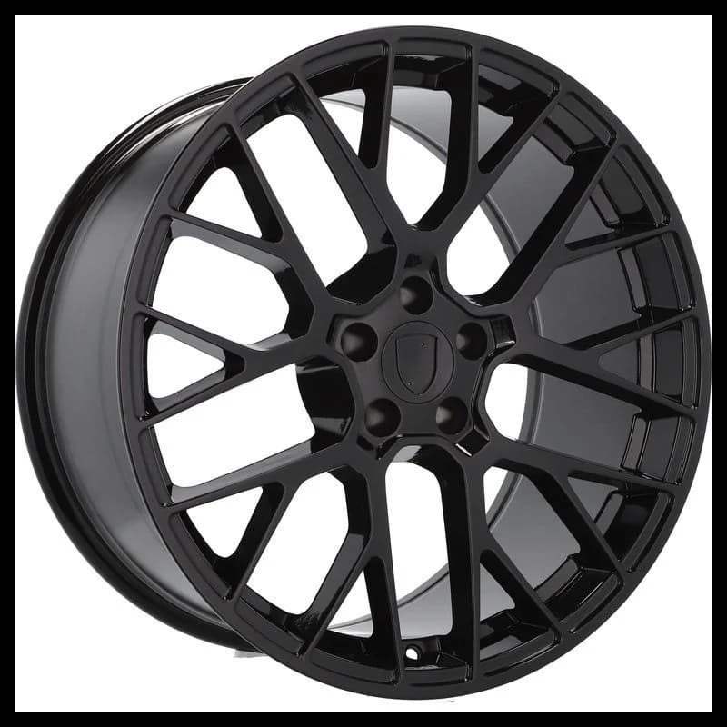 4 jantes 10.0 20 5x112 design porsche odlew niskociśnieniowy noir brillant