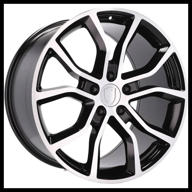 4 jantes 11.0 21 5x130 design porsche odlew niskociśnieniowy noir brillant