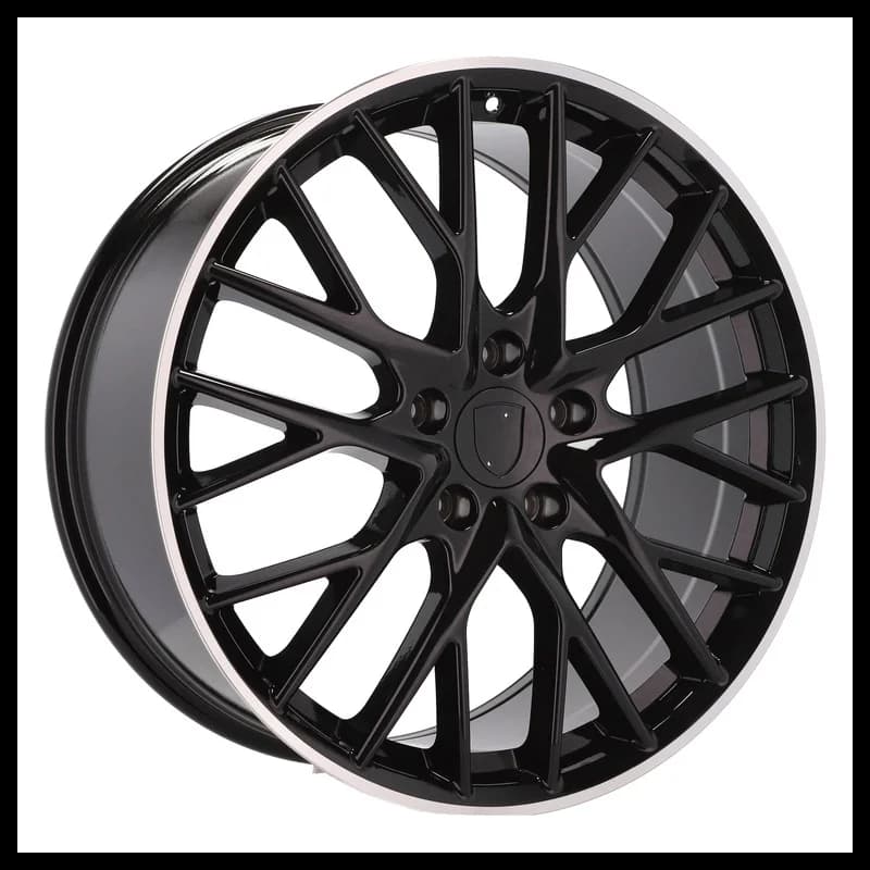 4 jantes 11.5 21 5x130 design porsche odlew niskociśnieniowy noir brillant