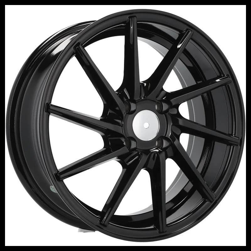 4 jantes 6.5 16 4x100 odlew niskociśnieniowy noir brillant