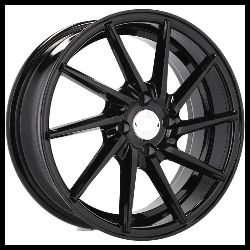4 jantes 6.5 16 4x100 odlew niskociśnieniowy noir brillant