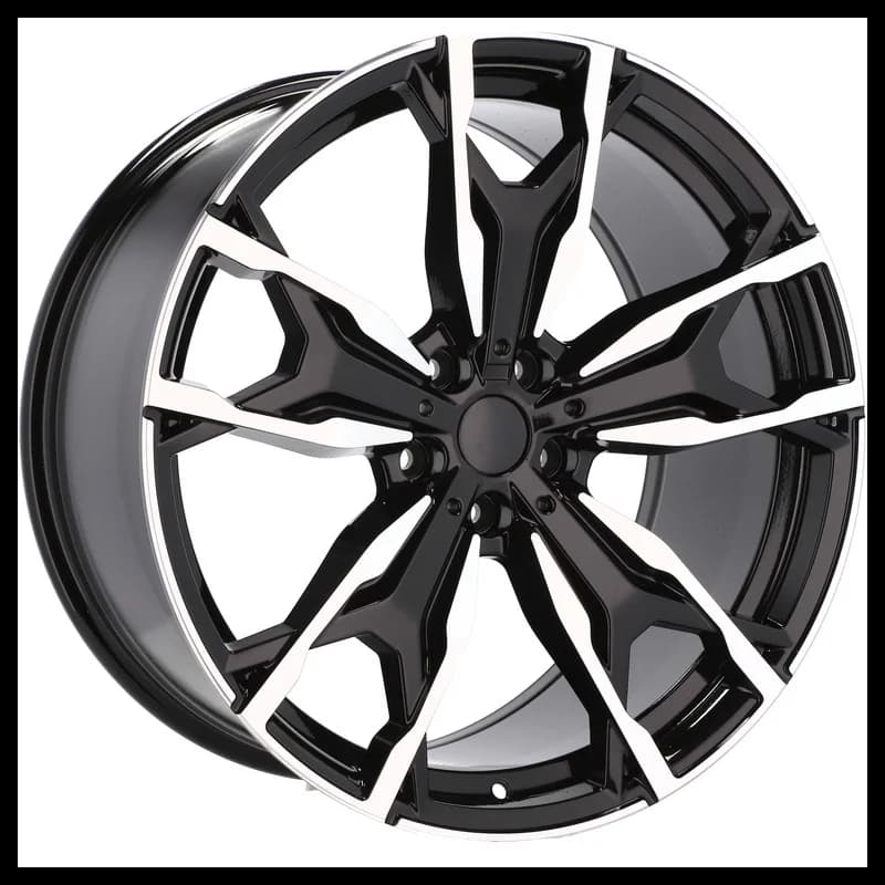 4 jantes 9.5 20 5x112 design bmw odlew niskociśnieniowy noir brillant