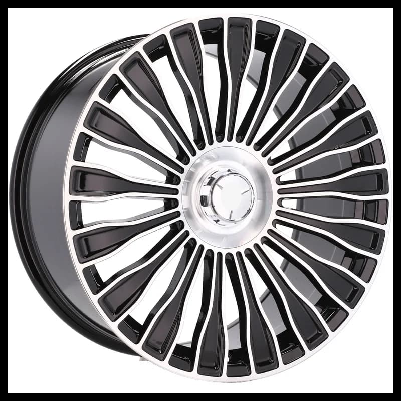 4 jantes 10.5 22 5x112 design mercedes odlew niskociśnieniowy noir brillant