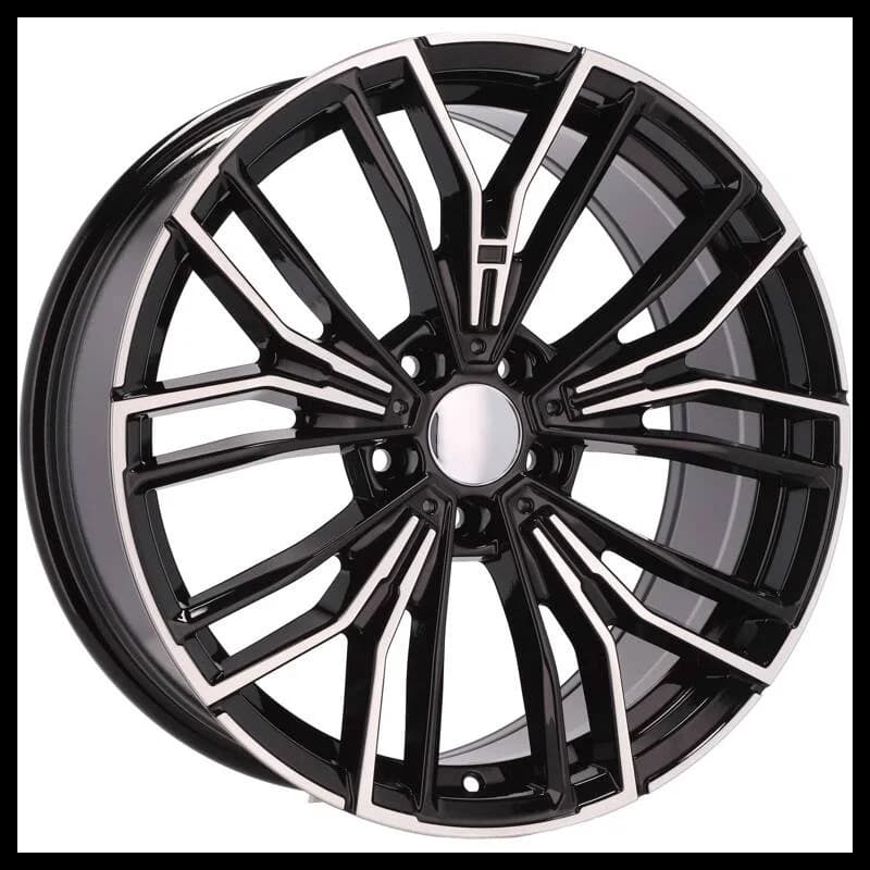 4 jantes 9.0 19 5x112 design bmw odlew niskociśnieniowy noir brillant