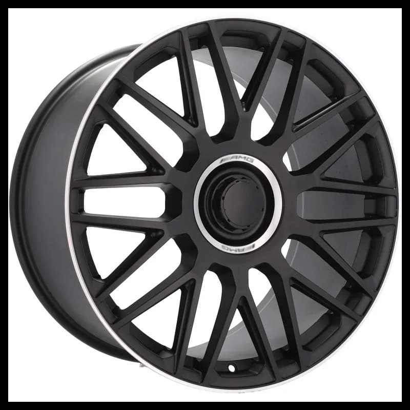 4 jantes 10.0 21 5x112 design mercedes odlew niskociśnieniowy noir mat