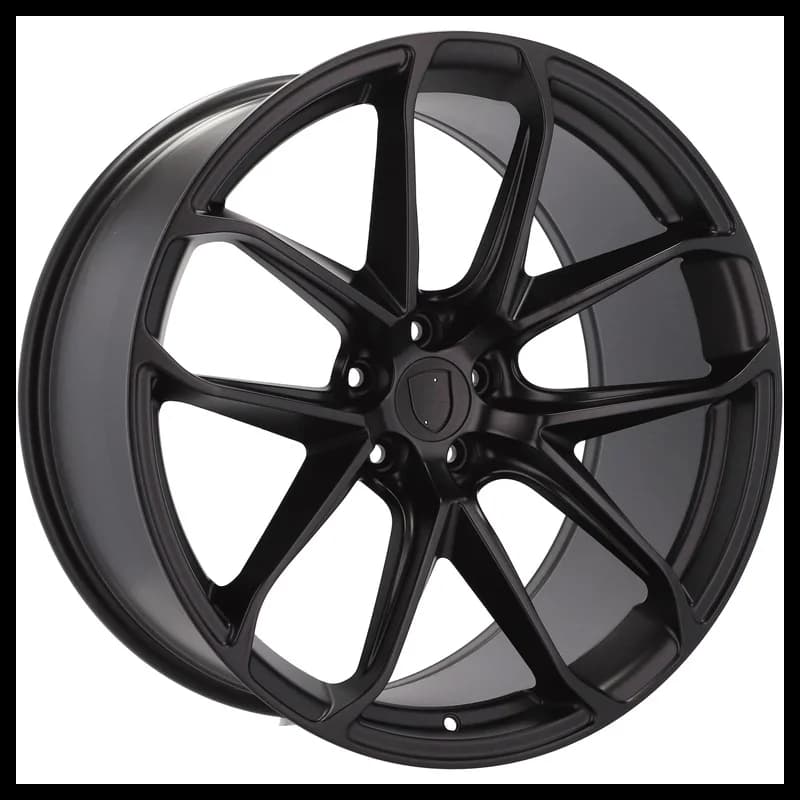 4 jantes 10.0 21 5x112 design porsche odlew niskociśnieniowy noir mat