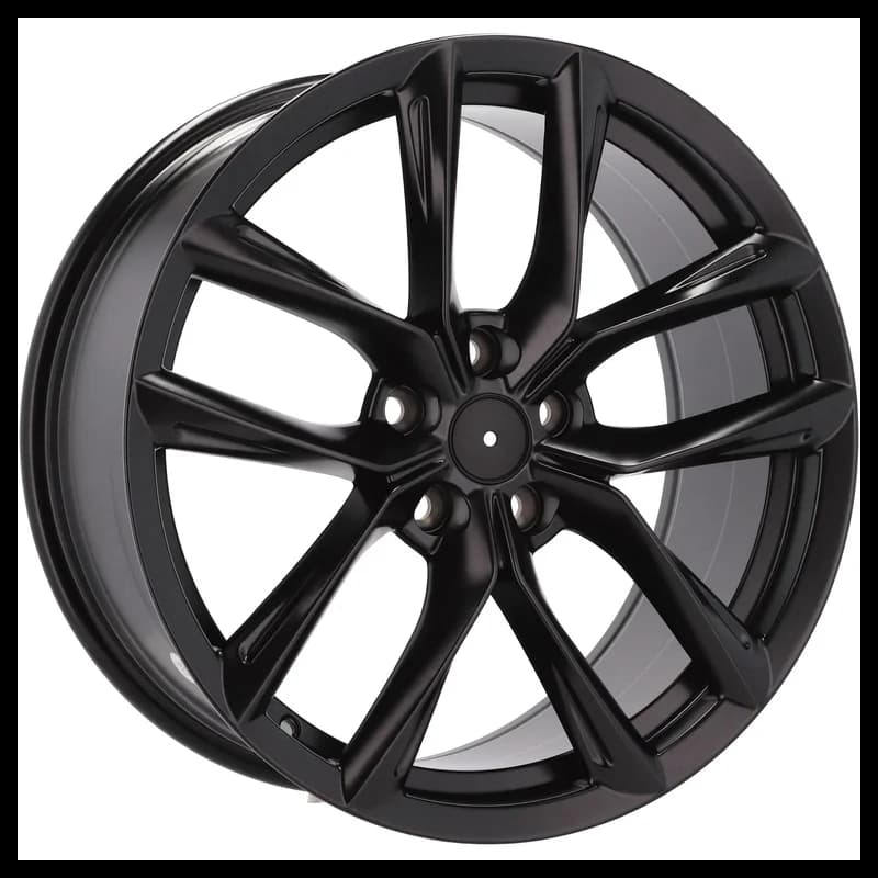 4 jantes 9.5 20 5x114.3 design tesla odlew niskociśnieniowy noir mat