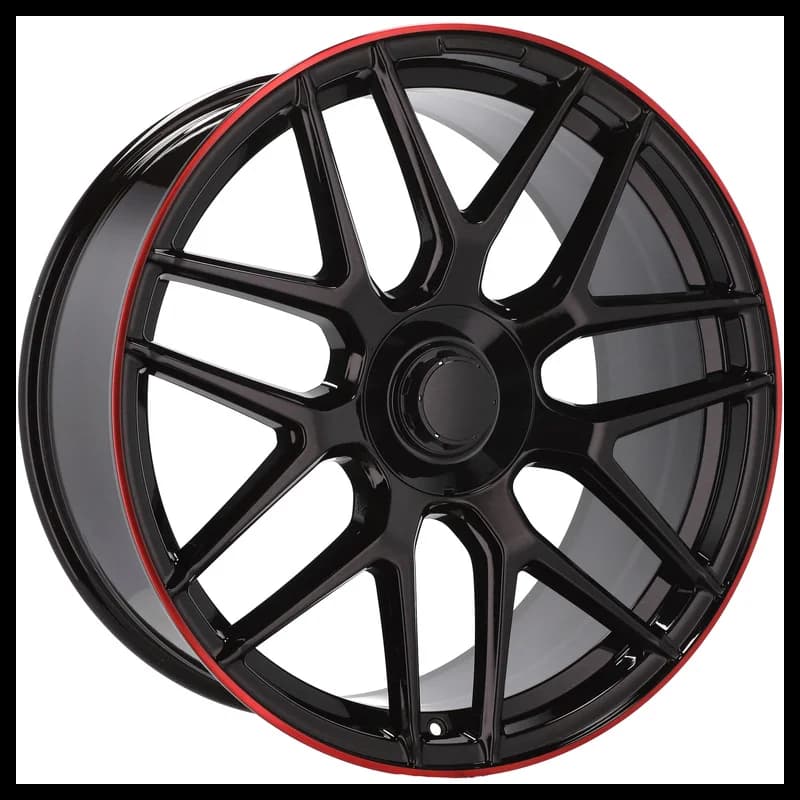 4 jantes 9.5 20 5x112 design mercedes odlew niskociśnieniowy noir mat